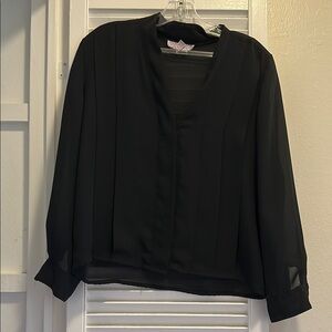 Elegant Black Women's Top